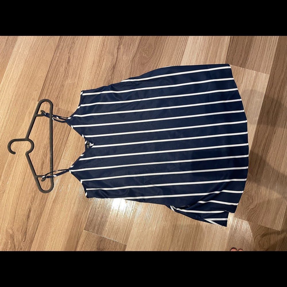 Blue dress